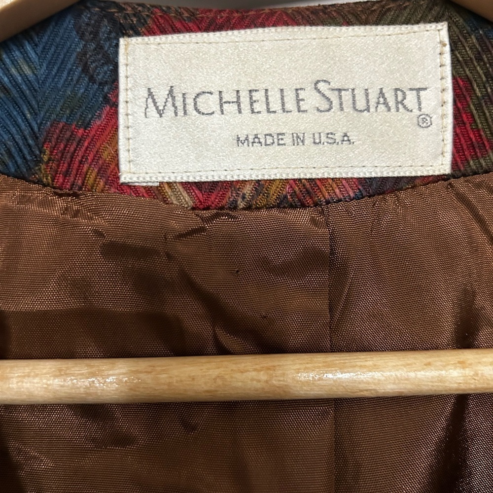 MICHELLE STUART VINTAGE BLAZER - Picture 3 of 4